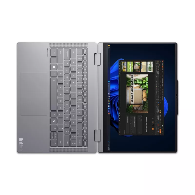 Hibrīdais 2-in-1 klēpjdators Lenovo ThinkBook 14 G6 IPL Copilot+ — Intel Core Ultra 5 325, 14 collu WUXGA skārienjūtīgs, 16 GB DDR5, 512 GB SSD, Windows 11 Pro, pelēks