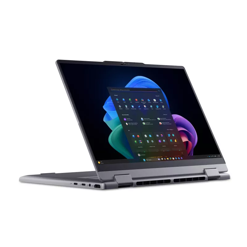 Hibrīdais 2-in-1 klēpjdators Lenovo ThinkBook 14 G6 IPL Copilot+ — Intel Core Ultra 5 325, 14 collu WUXGA skārienjūtīgs, 16 GB DDR5, 512 GB SSD, Windows 11 Pro, pelēks
