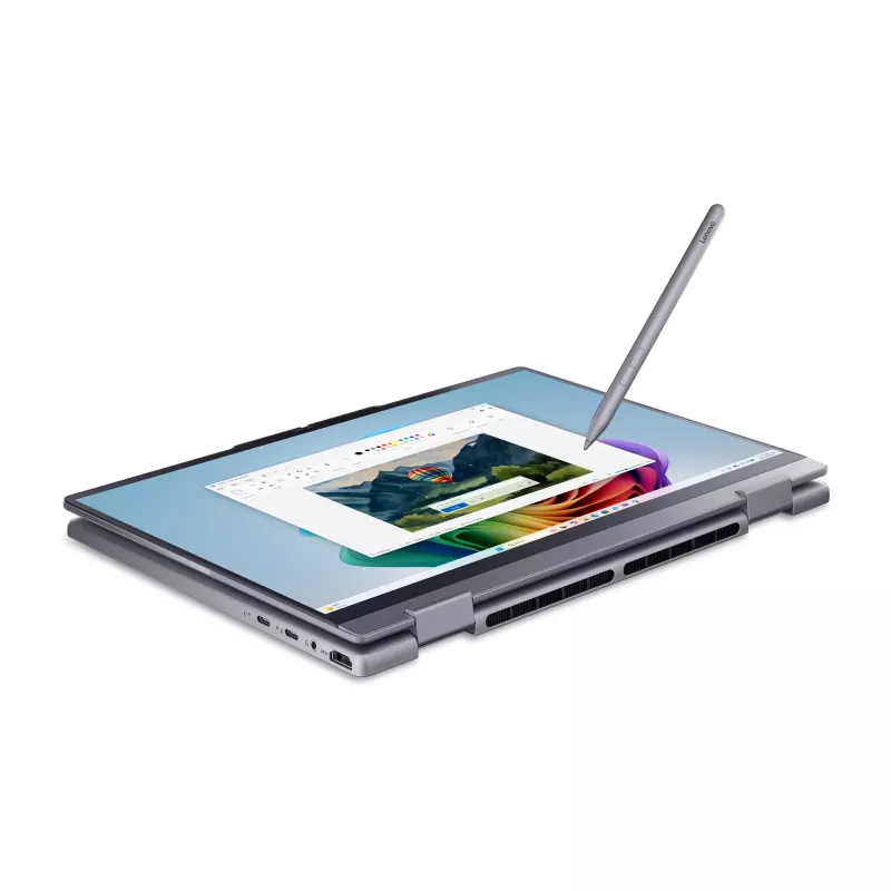 Hibrīdais 2-in-1 klēpjdators Lenovo ThinkBook 14 G6 IPL Copilot+ — Intel Core Ultra 5 325, 14 collu WUXGA skārienjūtīgs, 16 GB DDR5, 512 GB SSD, Windows 11 Pro, pelēks