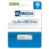 MyMedia MyAlu USB 3.2 Gen 1 USB zibatmiņa 16 GB USB Type-A 3.2 Gen 1 (3.1 Gen 1) Sudraba