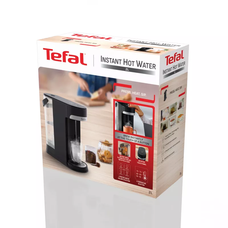 Tefal Instant Hot Water BR3508E0 ūdens dozators Melns 2 L