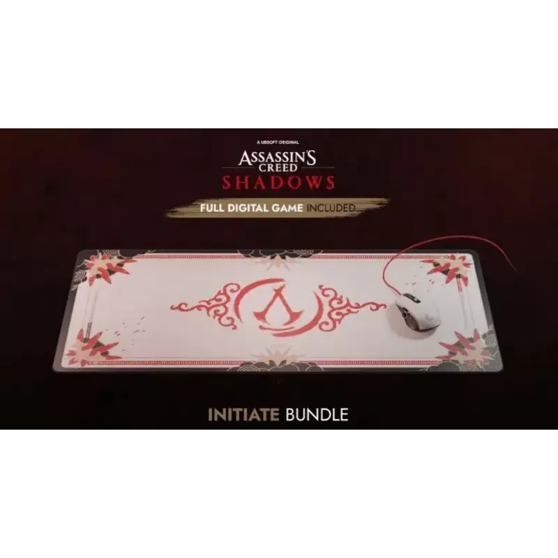 Lexip Assassin’s Creed Shadows “Initiate” Box PC Game pele & Mat