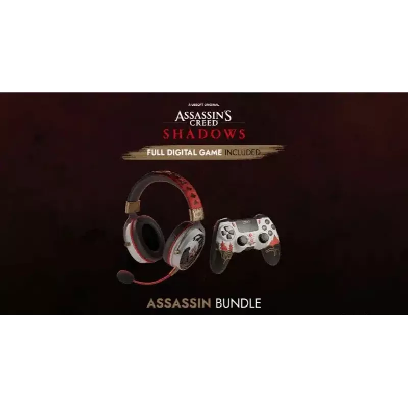 Lexip Assassin’s Creed Shadows “Assassin” Box PC Game Headset kontrolieris