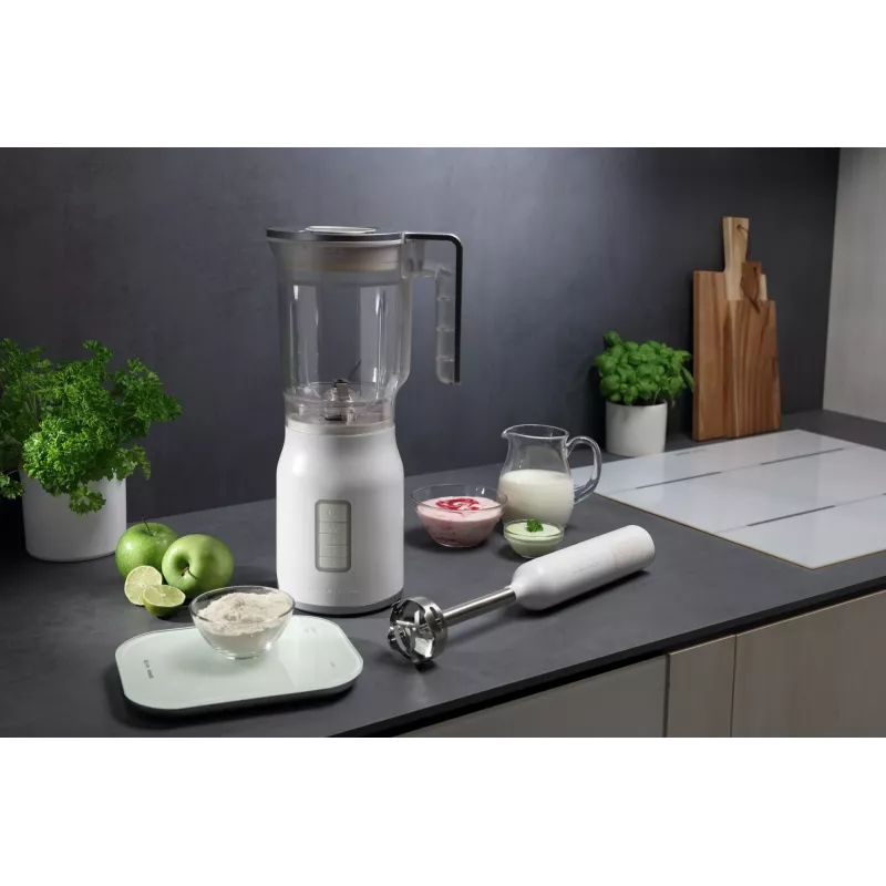 Gorenje KT10ORAW balta elektroniskā virtuves svari, novietojami uz darba virsmas, taisnstūra formas