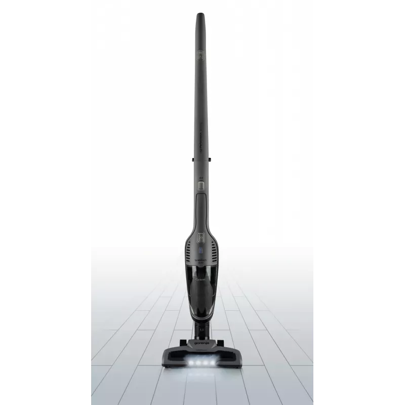 Gorenje SVC216FGD 2-in-1 nūjas putekļsūcējs Baterija Sausā tīrīšana HEPA Melns