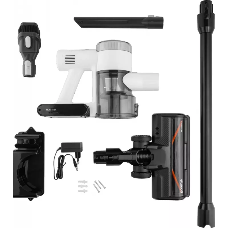 Gorenje SVC222230AEW 2-in-1 stick vacuum baterija Dry Bagless 0.701 L 150 W balta