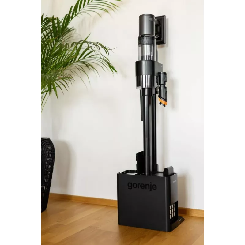Gorenje SVC296749NEBL 2-in-1 putekļsūcējs ar kātu Baterija Sausā HEPA Bez maisiņa 0,6 l 550 W Antracīta