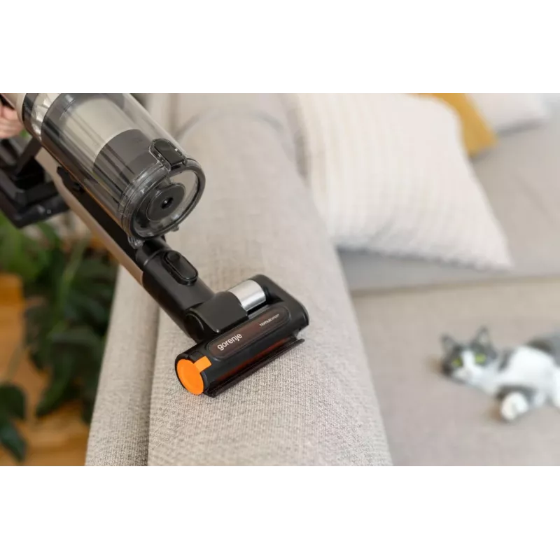 Gorenje SVC259441NFGO 2-in-1 stick vacuum baterija Dry HEPA Bagless 0.6 L 350 W Gold