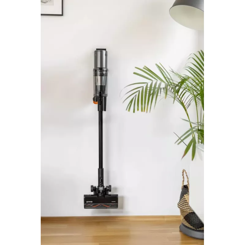 Gorenje SVC296449NMBL 2-in-1 vertikālais putekļsūcējs ar akumulatoru Sausā tīrīšana HEPA Bez maisiņa 0,6 L 550 W Antracīta
