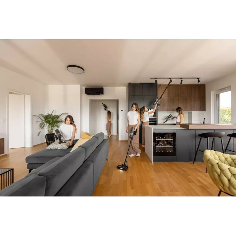 Gorenje SVC296449NMBL 2-in-1 vertikālais putekļsūcējs ar akumulatoru Sausā tīrīšana HEPA Bez maisiņa 0,6 L 550 W Antracīta