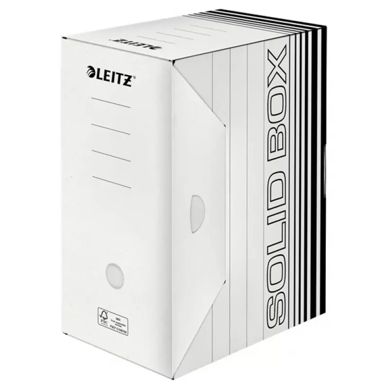Leitz 61290001 dokumentu glabāšanas kaste Kartons Balts