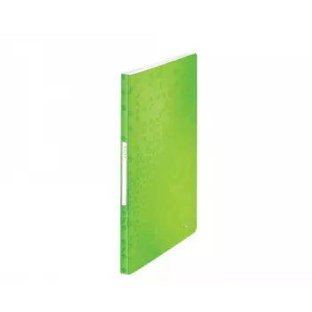Leitz WOW PP displeja grāmata ar 20 kabatām, zaļa, polivinilhlorīds (PVC), 20 kabatas, portrets, A4, 231 mm