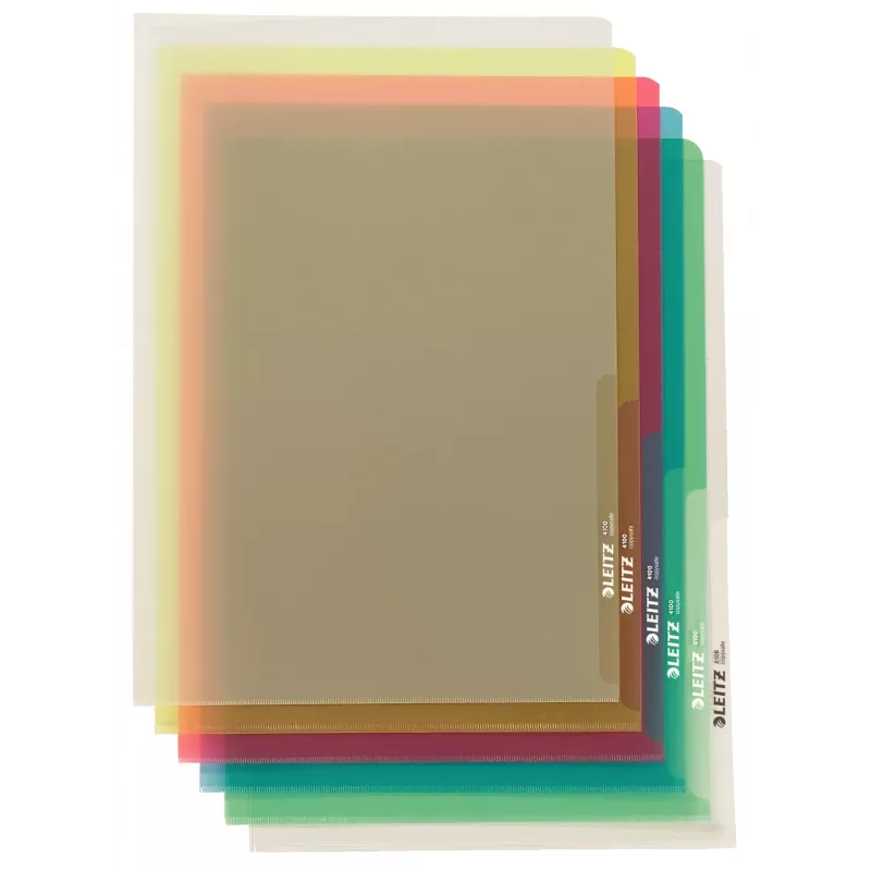 Leitz 41050000 mape PVC caurspīdīga A5
