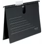 Leitz Alpha® Recycle kartona piekaramā mape, A4, melna, kartons, 348 mm, 2 mm, 270 mm