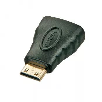 Lindy 41207 kabeļa savienotāja adapters HDMI melns