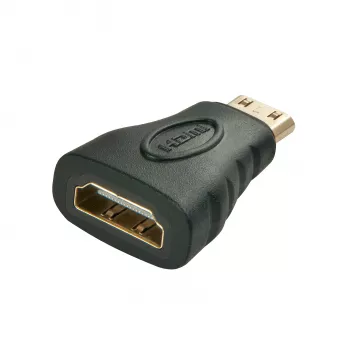 Lindy 41207 kabeļa savienotāja adapters HDMI melns