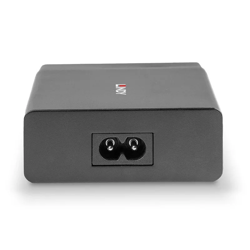 Lindy 4 portu USB Type-C un A viedais lādētājs ar Power Delivery, 72 W