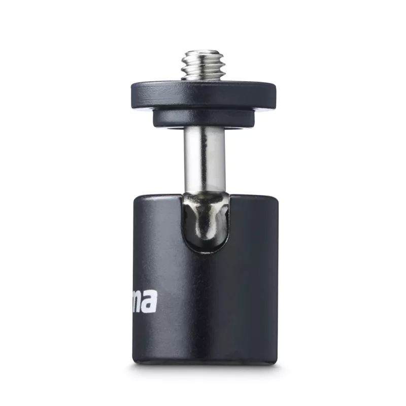 Statīva lodgalva HAMA 00005000, 1/4 collas vītne, 38 mm augstums, melna