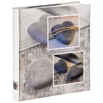 Hama Catania fotoalbums, pelēks, 60 lapas, līmēts iesējums