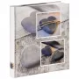 Hama Catania fotoalbums, pelēks, 60 lapas, līmēts iesējums
