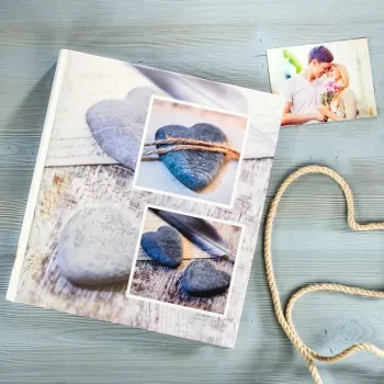 Hama Catania fotoalbums, pelēks, 60 lapas, līmēts iesējums