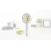 Unold Breezy 86610 rokas ventilators, balts/dzeltens