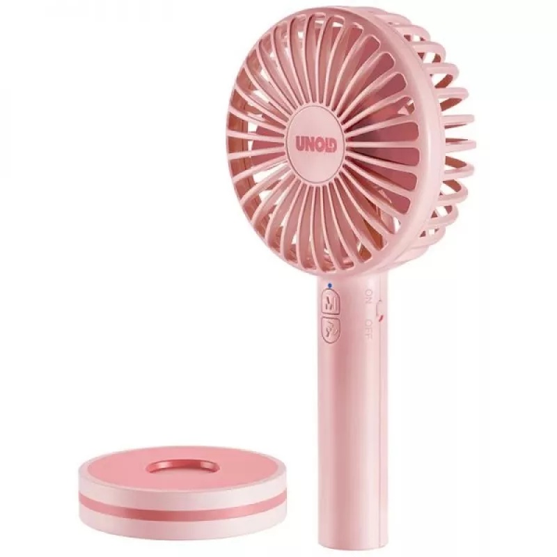Unold Breezy 86614 rokas ventilators, rozā