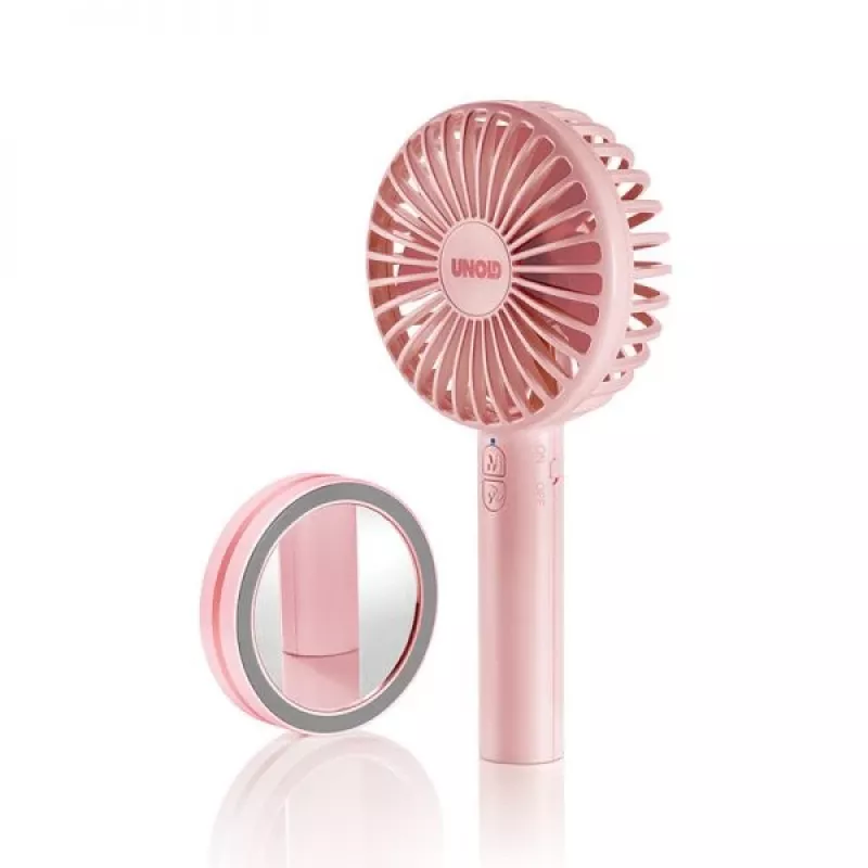 Unold Breezy 86614 rokas ventilators, rozā