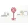 Unold Breezy 86614 rokas ventilators, rozā
