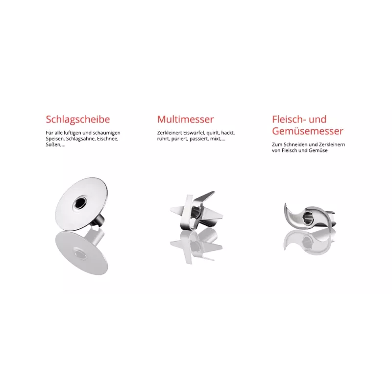 ESGE Design Edition Color-Art 91001 iegremdējamais blenderis 200 W Daudzkrāsu
