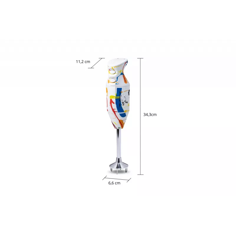ESGE Design Edition Color-Art 91001 iegremdējamais blenderis 200 W Daudzkrāsu