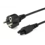 Equip augstas kvalitātes strāvas vads, C5 uz Schuko, 3,0 m, 3 m, C5 savienotājs, CEE7/7, H05VV-F3G, 250 V, 2,5 A