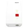 Tīkla retranslators FRITZ Repeater 2700 Wi‑Fi 7 divjoslu 125 Mbit/s, 2.5 Gigabit Ethernet, balts