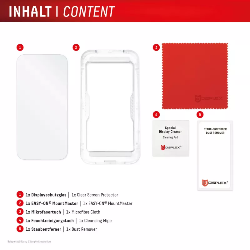 Aizsargstikls Displex (10H) Apple iPhone 17, izturīgs pret skrāpējumiem