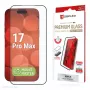 Ekrāna aizsargs e.v.i. Displex Premium iPhone 17 Pro Max ar Mount Master (skrāpējumiem un netīrumiem izturīgs, caurspīdīgs/melns)