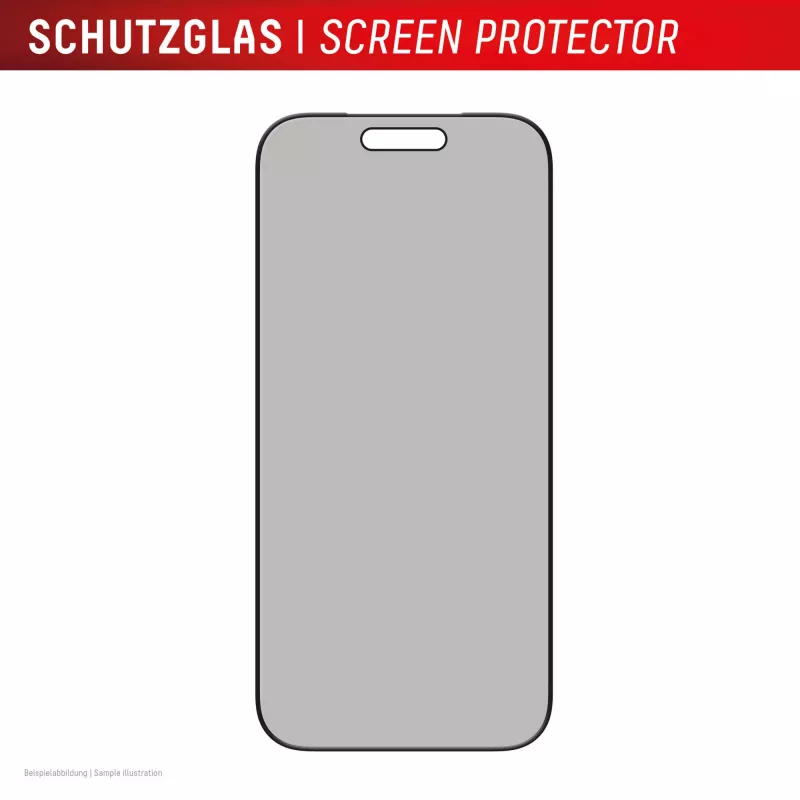 Displex privātuma ekrāna aizsargs (10H) Apple iPhone 17 — rūdīta stikla privātuma filtrs, pret skrāpējumiem, triecienizturīgs