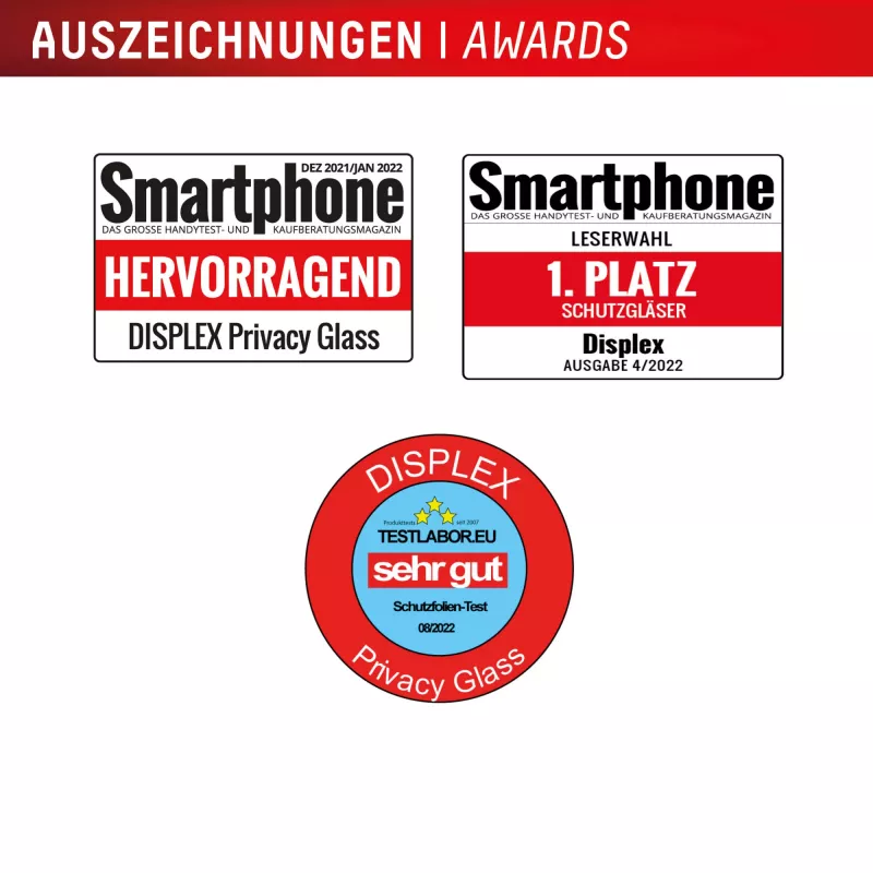 Displex privātuma ekrāna aizsargs (10H) Apple iPhone 17 Pro, privātuma filtrs