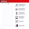 Ekrāna aizsargs + maciņš e.v.i. Apple iPhone 17 Pro – Rūdīts stikls, Caurspīdīgs, Izturīgs pret skrāpējumiem un triecieniem