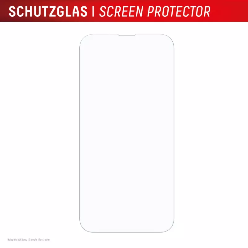 Ekrāna aizsargs un maciņš e.v.i. Displex priekš Apple iPhone 16e/17e, rūdīts stikls, caurspīdīgs, izturīgs pret skrāpējumiem