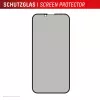 Privātuma rūdītā stikla ekrāna aizsargs e.v.i. Displex (10H) Apple iPhone 16e/17e ar privātuma filtru, triecienizturīgs un skrāpējumizturīgs