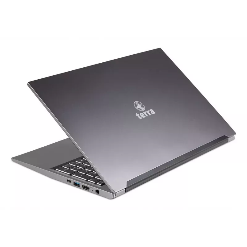 TERRA MOBILE 1500P AMD Ryzen™ 5 7430U klēpjdators 39.6 cm (15.6 collas) Full HD 16 GB DDR4-SDRAM 500 GB SSD Wi-Fi 6E (802.11ax) Windows 11 Pro holandiešu, ASV angļu Sudraba