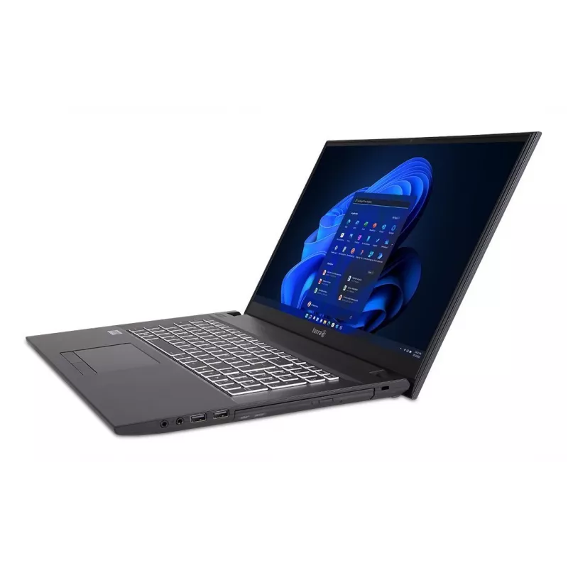 TERRA 1716R Intel® Core™ i3 i3-1315U klēpjdators 43.9 cm (17.3 collas) Full HD 8 GB DDR4-SDRAM 500 GB SSD Wi-Fi 6 (802.11ax) Windows 11 Home pelēks