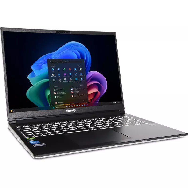 TERRA MOBILE GAMER ELITE 3A AMD Ryzen™ AI 7 350 Klēpjdators 40,6 cm (16 collas) WQXGA 32 GB DDR5-SDRAM 1 TB SSD NVIDIA GeForce RTX 5060 Wi-Fi 6E (802.11ax) Windows 11 Pro Sudraba