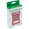 InLine 01285R bateriju testeris ar LCD displeju
