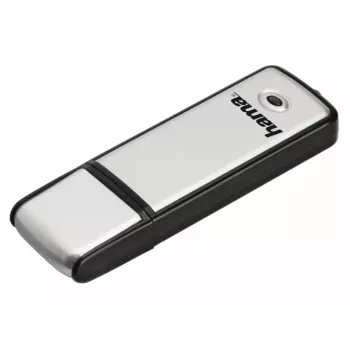 Hama Fancy USB zibatmiņa 128 GB USB Type-A 2.0 Melns, Sudraba