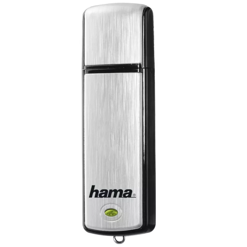 Hama Fancy USB zibatmiņa 128 GB USB Type-A 2.0 Melns, Sudraba