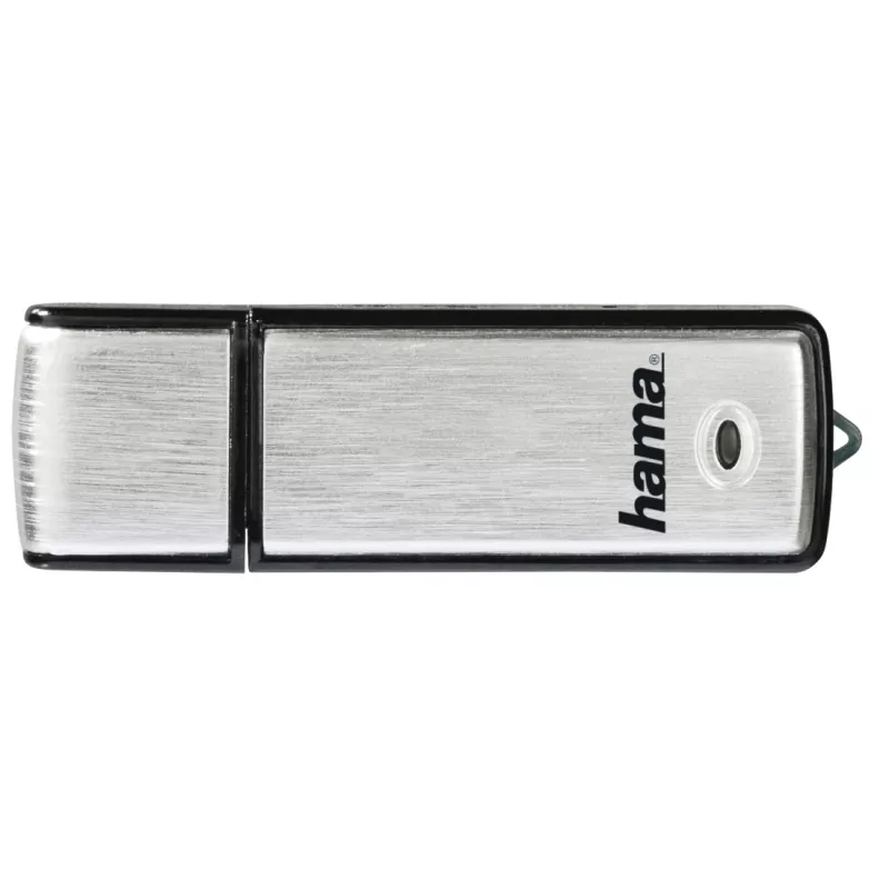 Hama Fancy USB zibatmiņa 128 GB USB Type-A 2.0 Melns, Sudraba