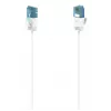 Hama Flexi-plāns tīkla kabelis balts 0,75 m Cat6a U/UTP (UTP)
