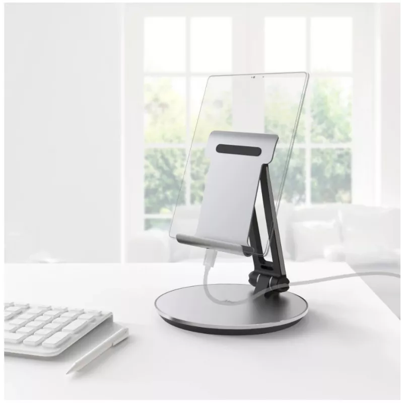 Hama 00125123 turētājs Pasīvs turētājs Planšetdators/UMPC Melns, Sudraba