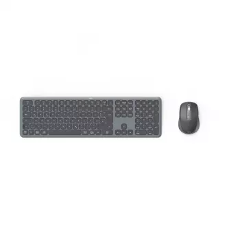 Hama WKM-550 tastatūra Pele iekļauta Mājai/Birojam RF Bezvadu + Bluetooth QWERTZ Vācu Melna